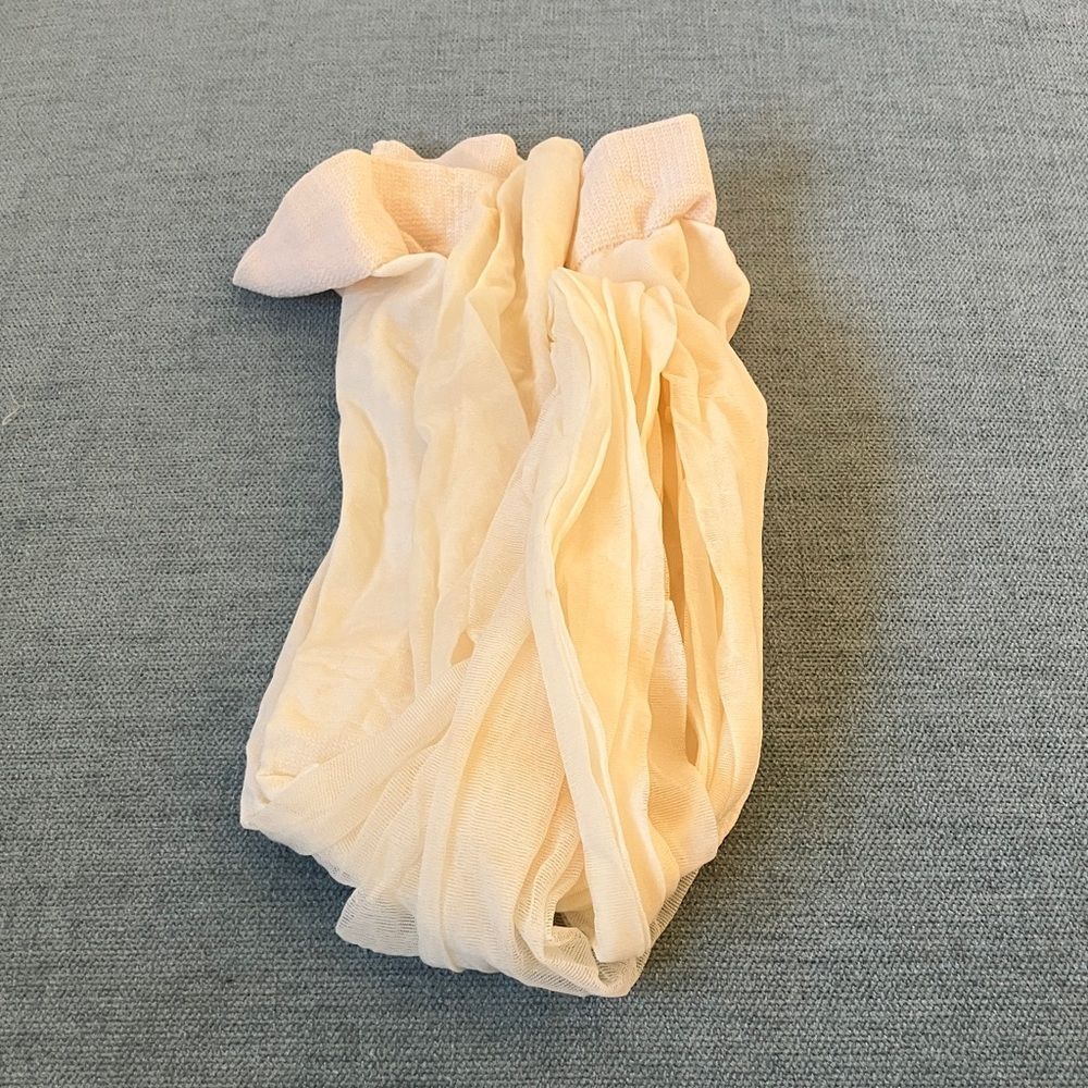 White DKNY Nylons, Size Petite